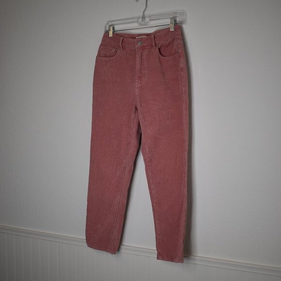Pacsun Corduroy Jeans Pants Sz 27 High Waist Cotton Preppy Boho Retro 70s - Picture 4 of 16